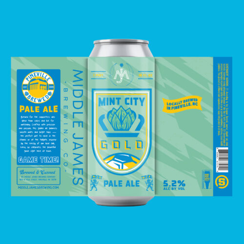 Mint City Gold Can Design