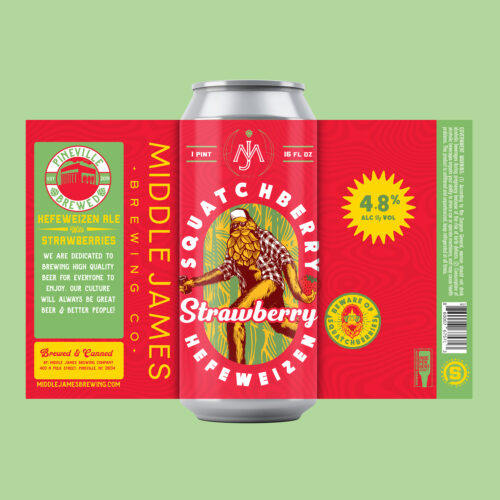 Squatch Berry Can Design